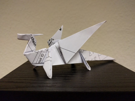 Lieferschein-Origami
